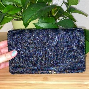 Vintage beaded clutch